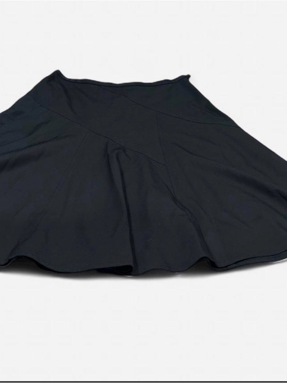 Nine West Black Flared Circle Skirt